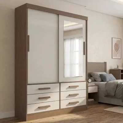 Guarda Roupa Basic Solteiro 2.18m 100%MDF!! rf19 S 