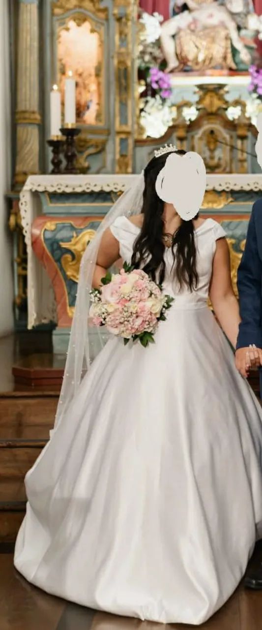 Vestido de noiva em excelente estado  - Foto 3