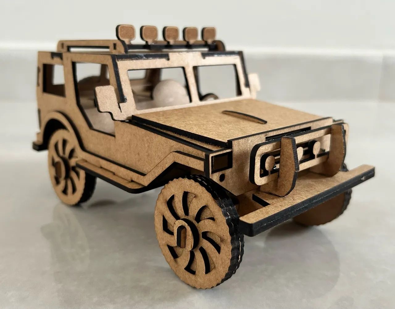 CARRINHO EM MDF 3 MM - DECORAÇÃO E COLEÇÃO