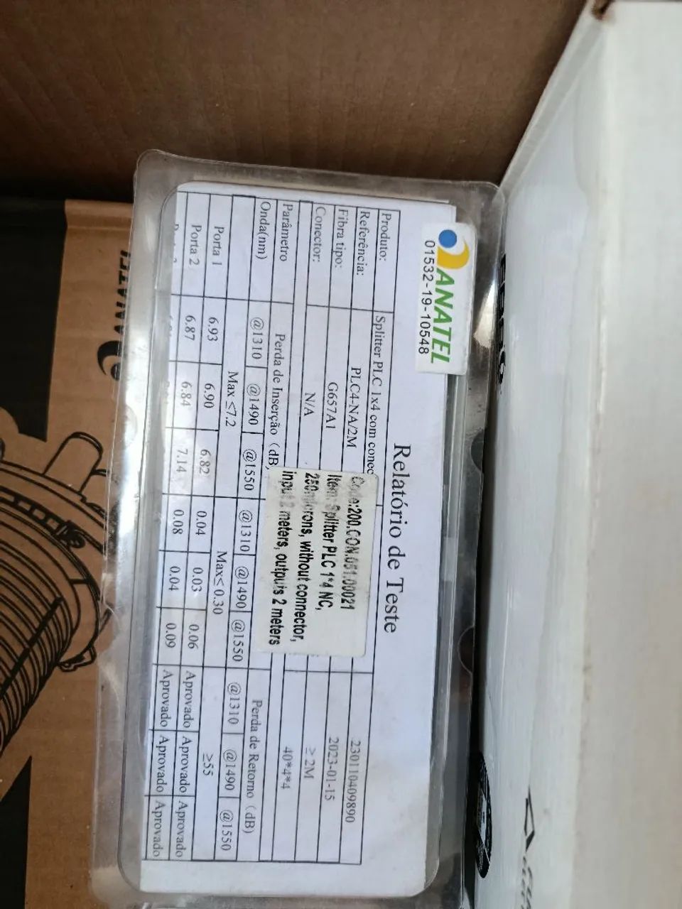 Caixa de emenda óptica splitter,ceip... - Foto 3