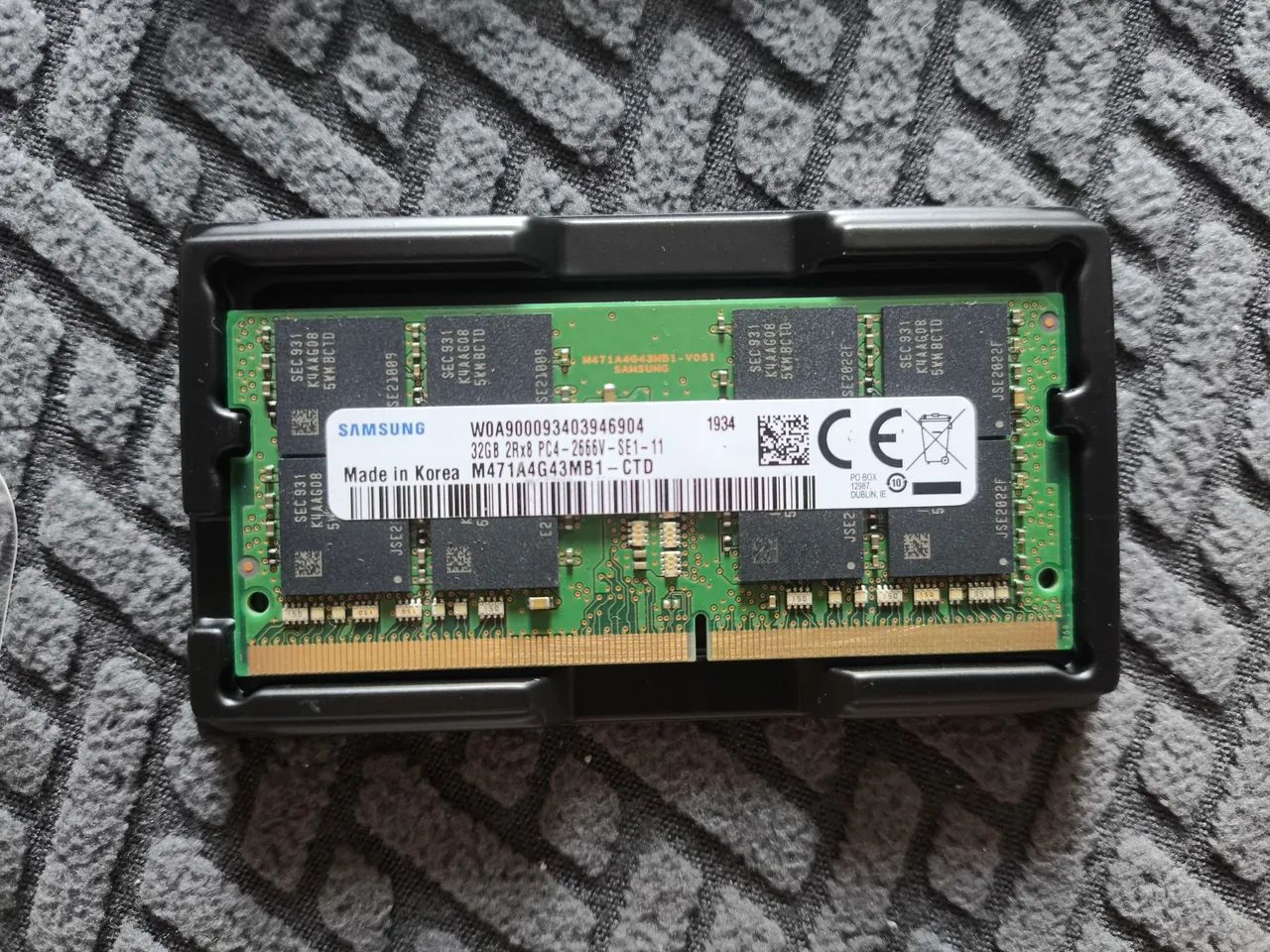 Memória ram ddr4 notebook 32gb e 8gb - Foto 2