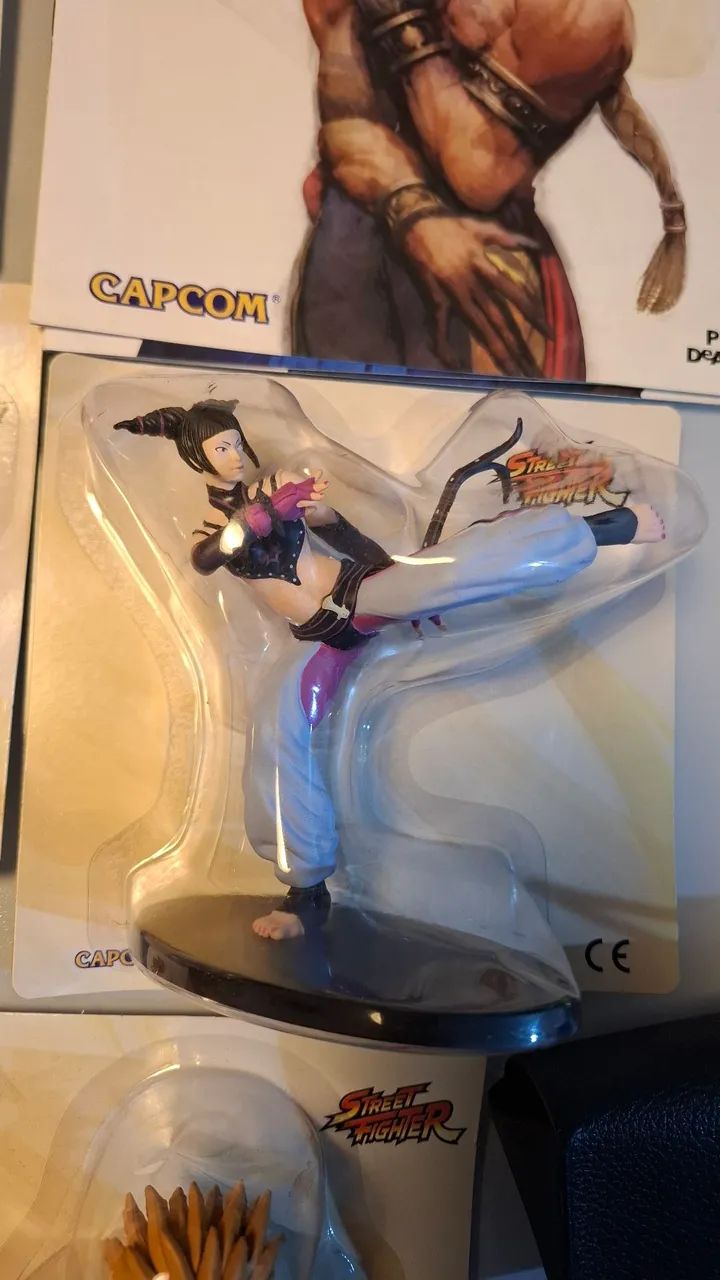 Kit 5 bonecos Street Fighter Capcom Planeta Deagostini - Foto 4