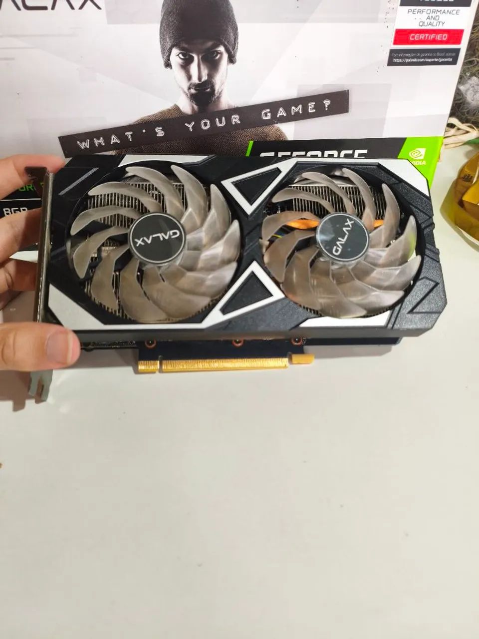 RTX 3050 8GB Nunca aberta, SEM DEFEITOS, funcionando perfeitamente  - Foto 4