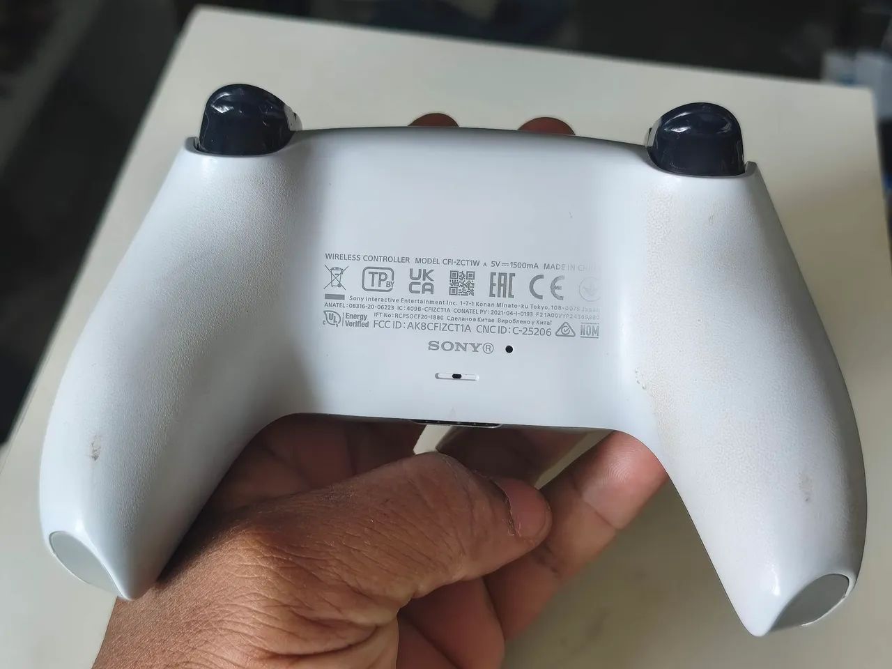 Controle ps5 branco / prata original  - Foto 3