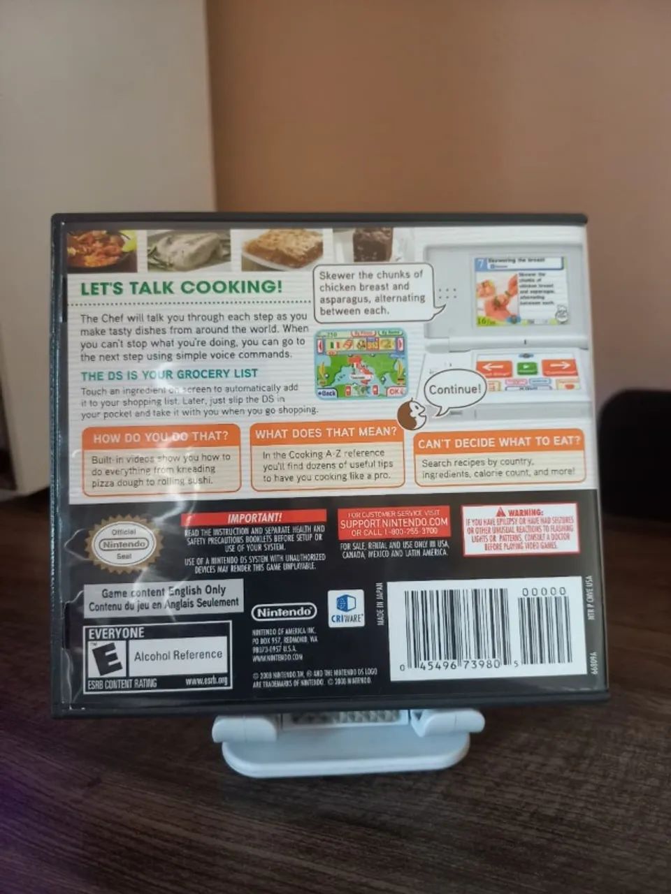 Jogo Nintendo DS - Personal Trainer: Cooking (Original) Completo - Foto 2