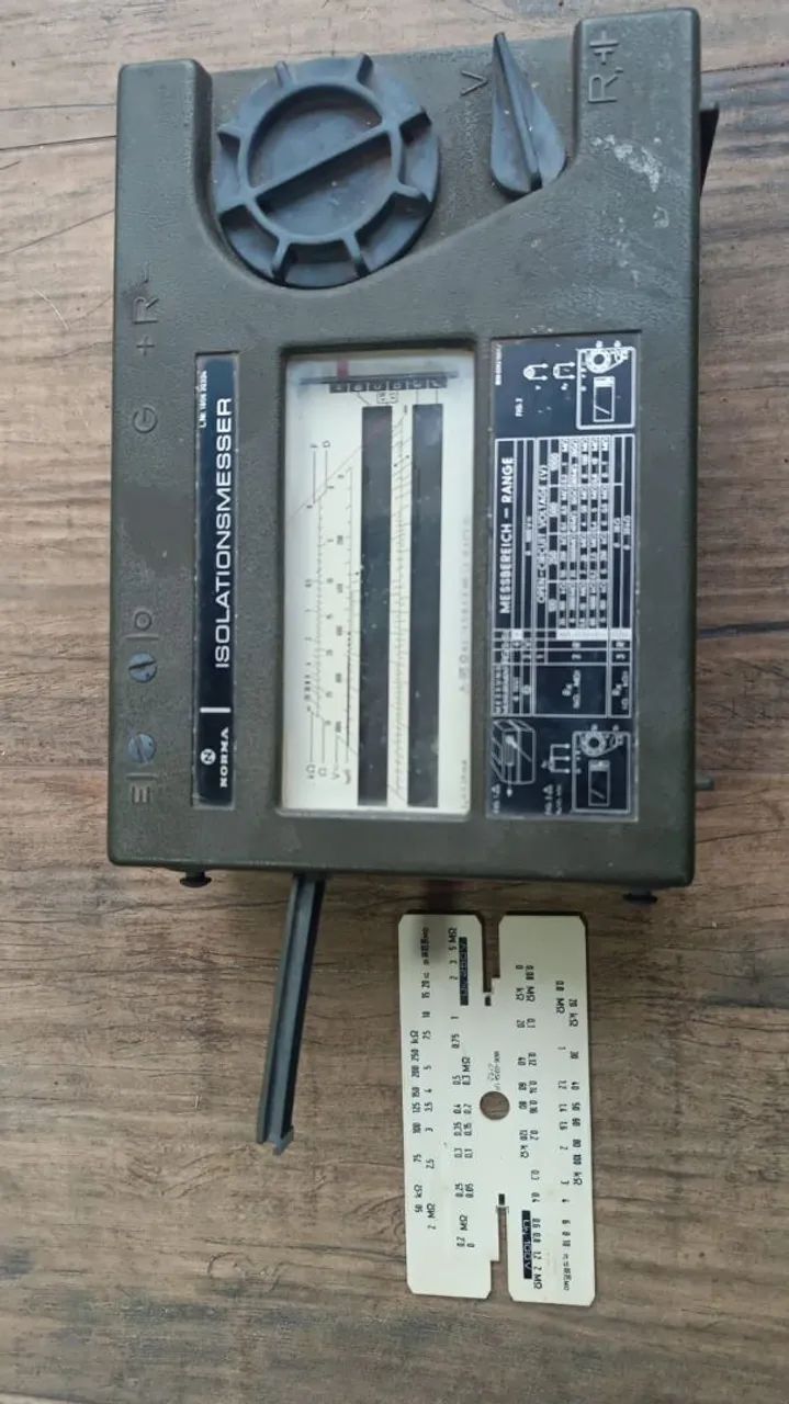 Megometro analógico norma415075298276157441