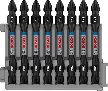 Jogo de bits de impacto PH2-65mm c/8pçs ( Bosch ) - Foto 2