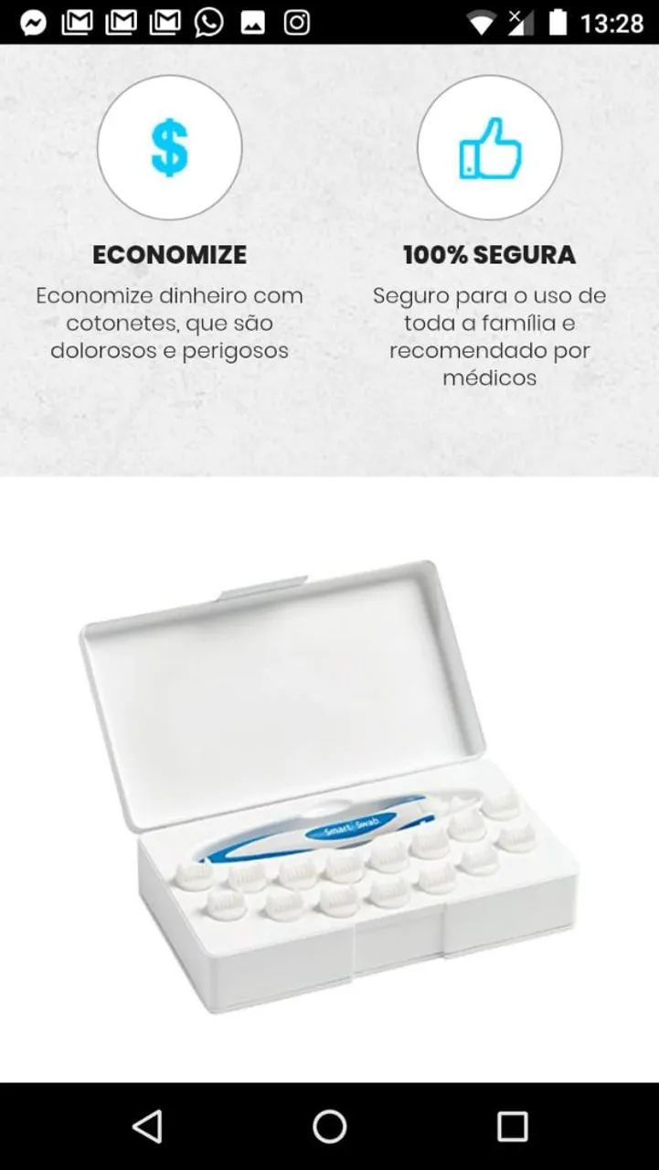 Limpador de ouvido novo - Foto 3