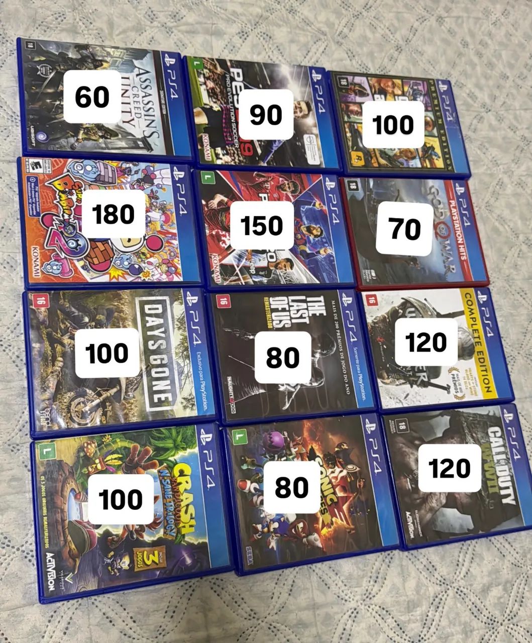 Jogos do ps4