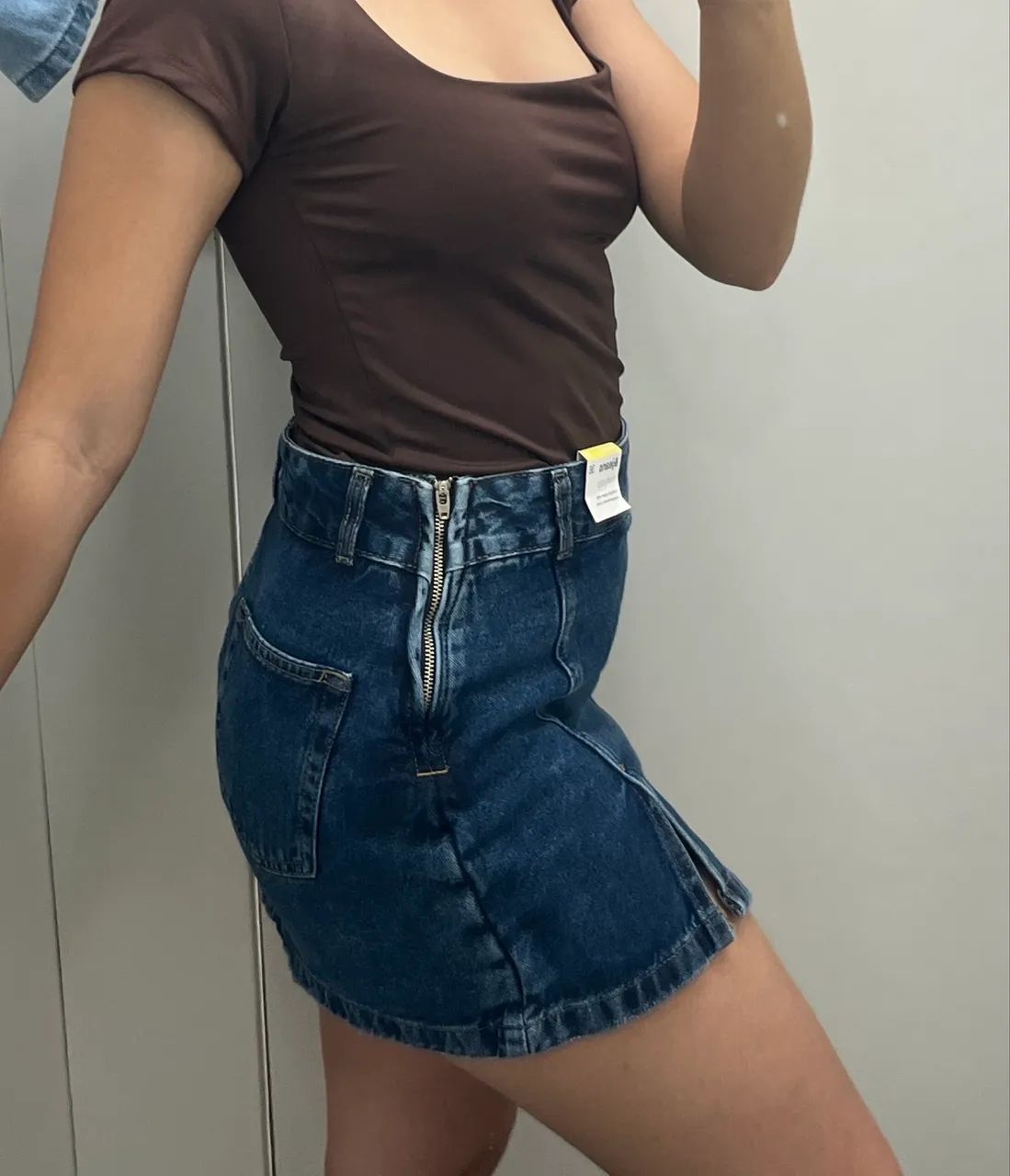 Short saia jeans  - Foto 2
