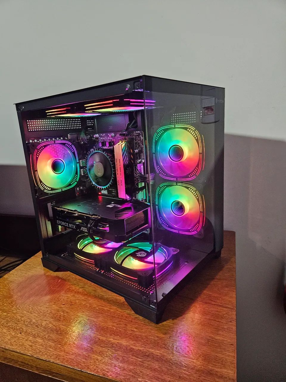 Pc gamer i5 12400f rtx 5060! Novo sem uso!