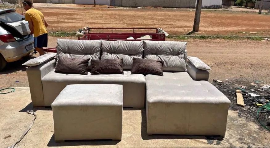 Sofa de canto hoje