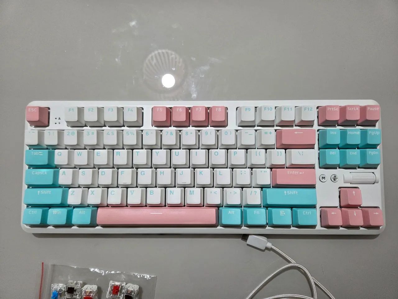 Teclado Mecânico Bluetooth Epomaker Azazz K870T Pro