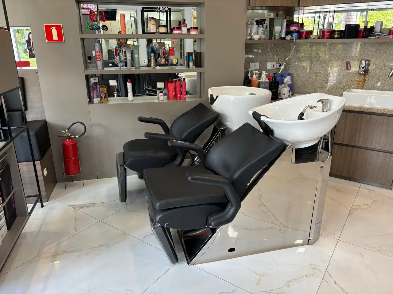 Lavatório reclinável premium