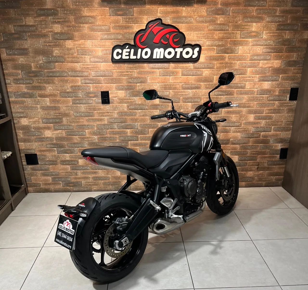 TRIDENT 660 PRETA 2023/2023 - Foto 3