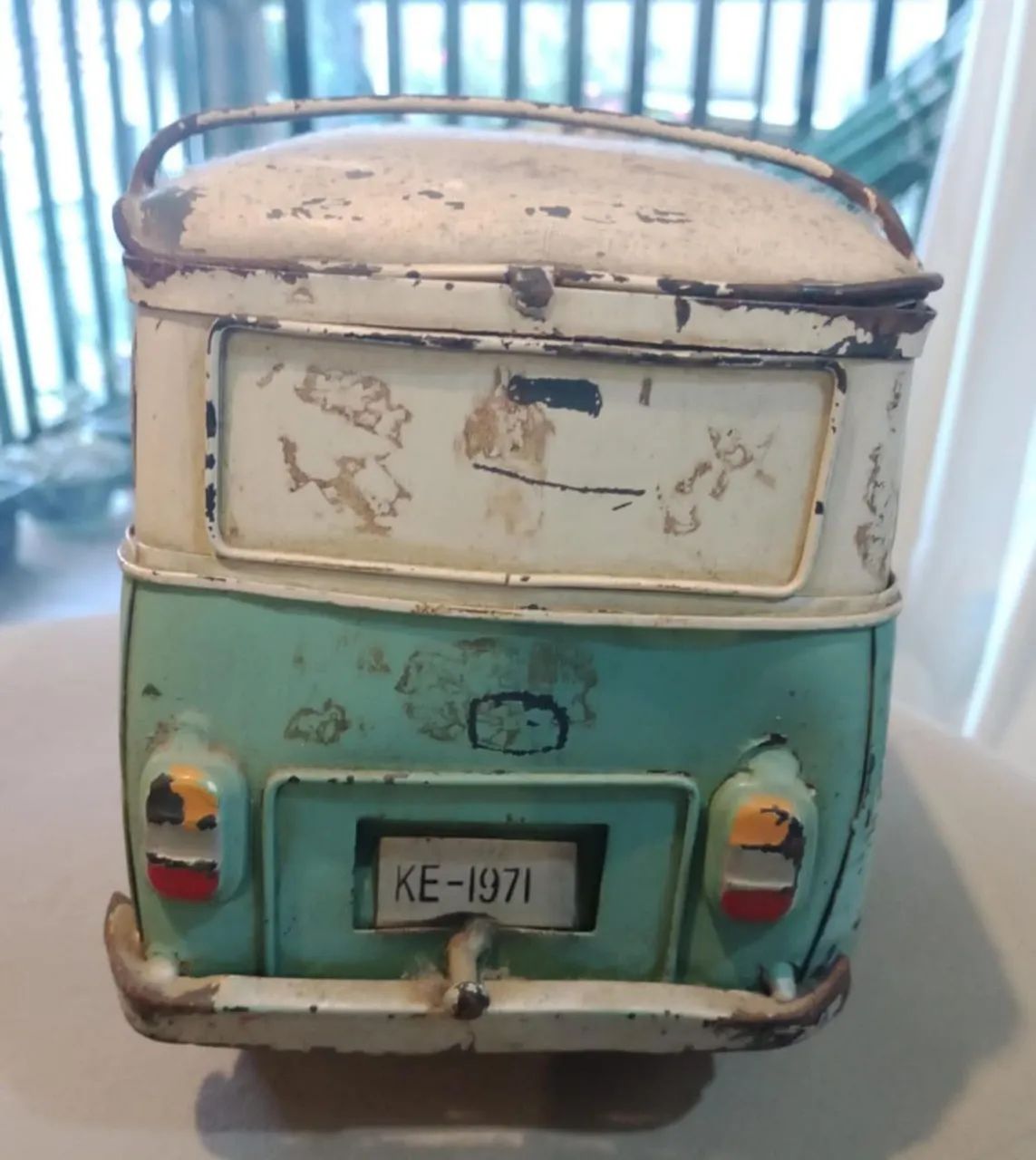 Kombi antiga de ferro para coleção  - Foto 2