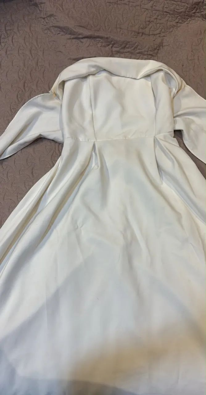 Vestido Branco Longo 