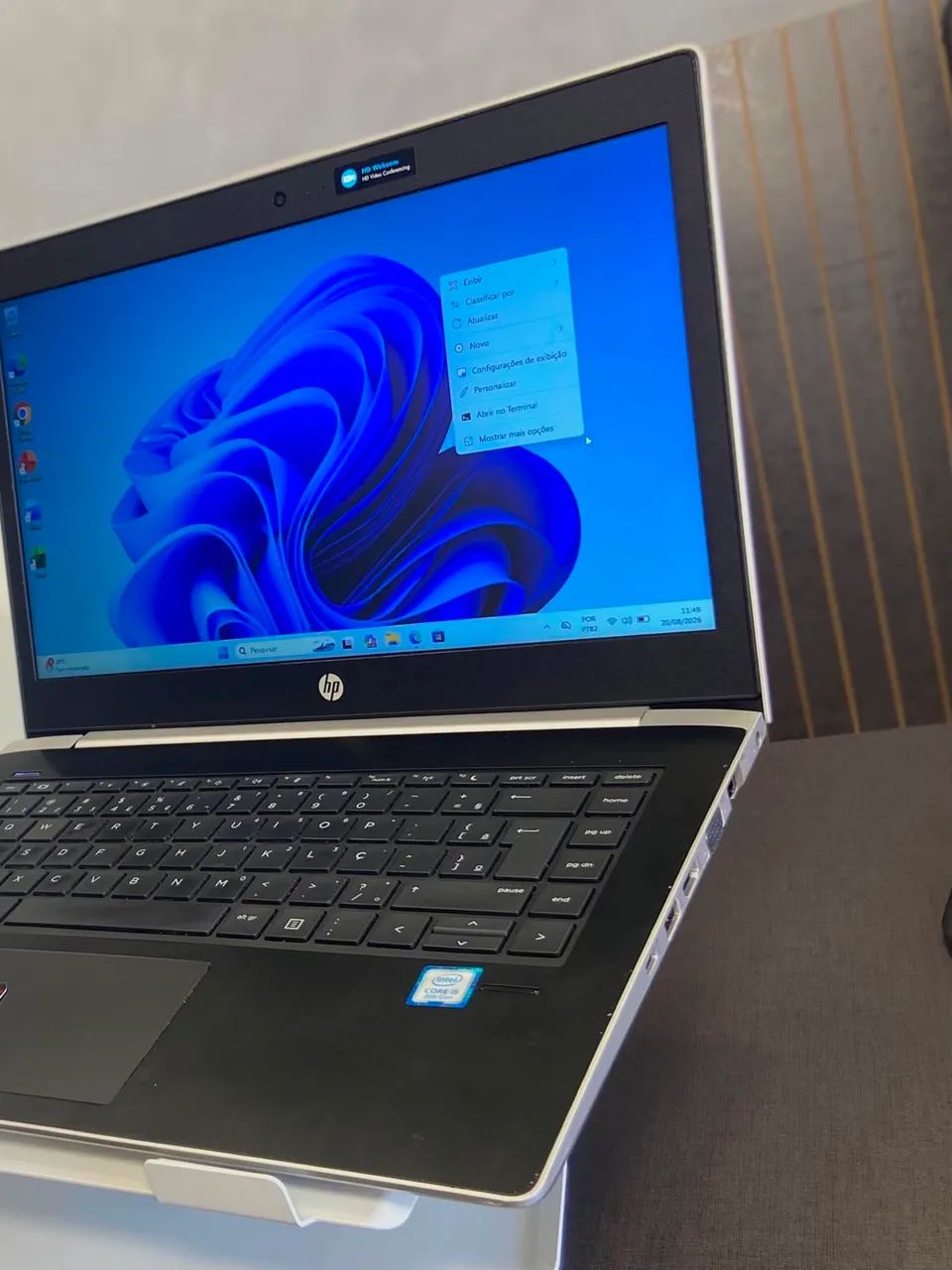 NOTEBOOK HP PROBOOK - 8 GB RAM CORE i5- 8250u 256 GB SSD