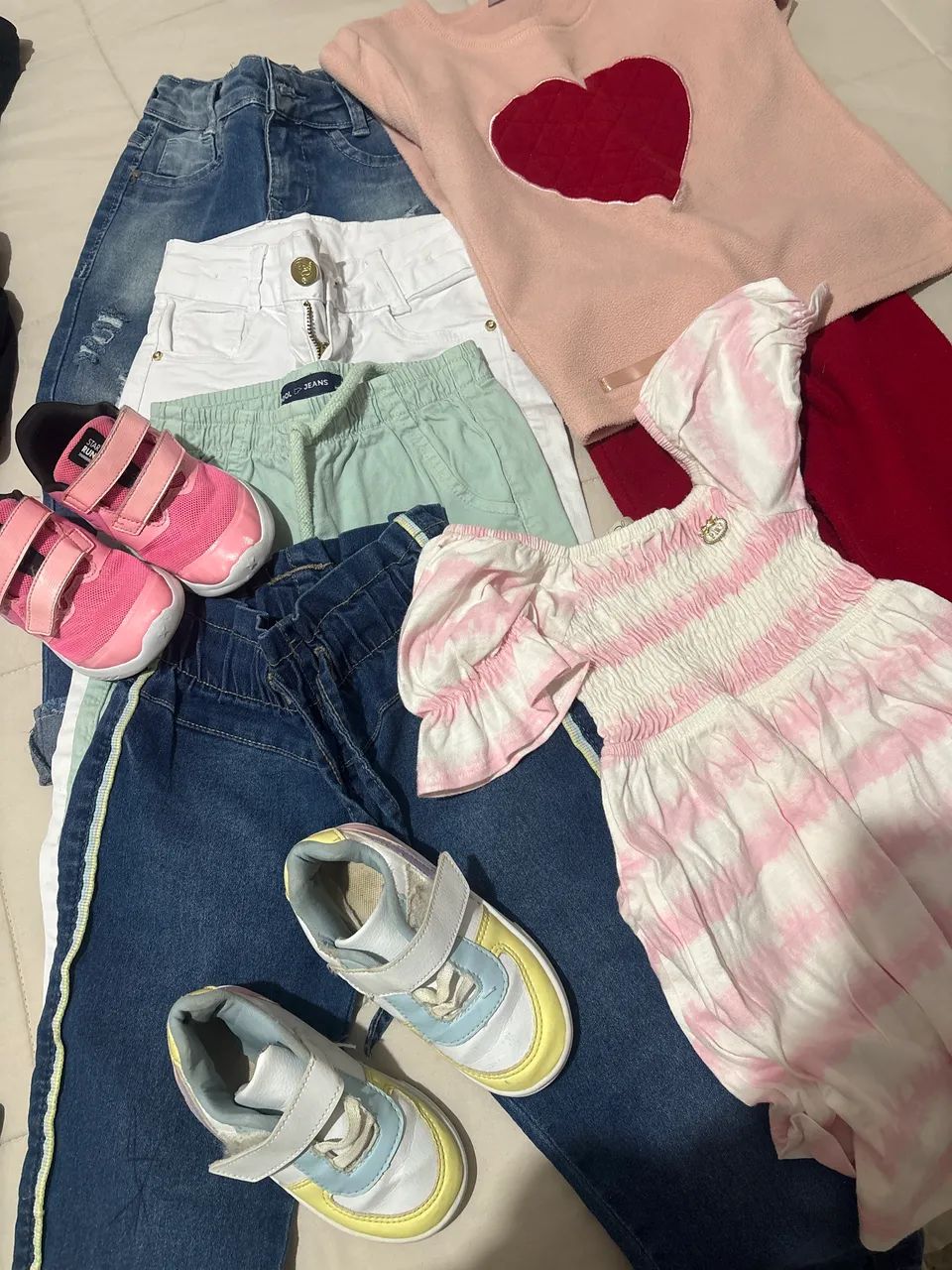Kit roupas menina 