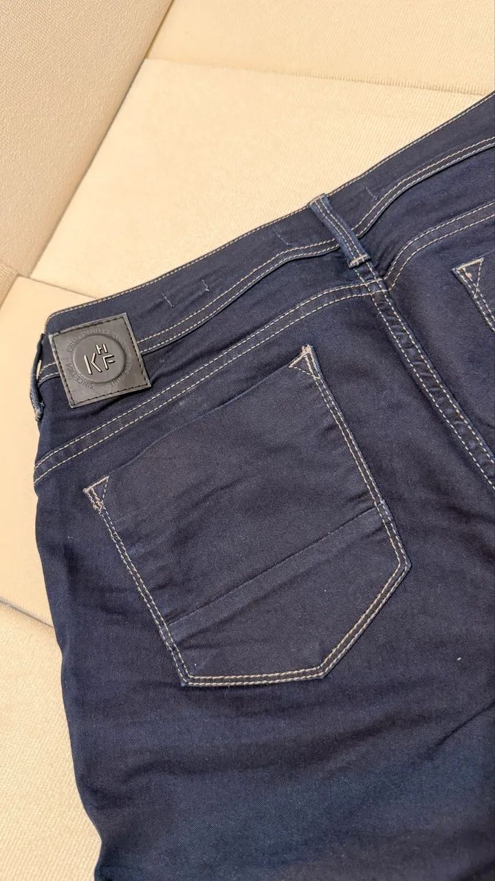 Calça jeans fem Khelf 44  - Foto 2