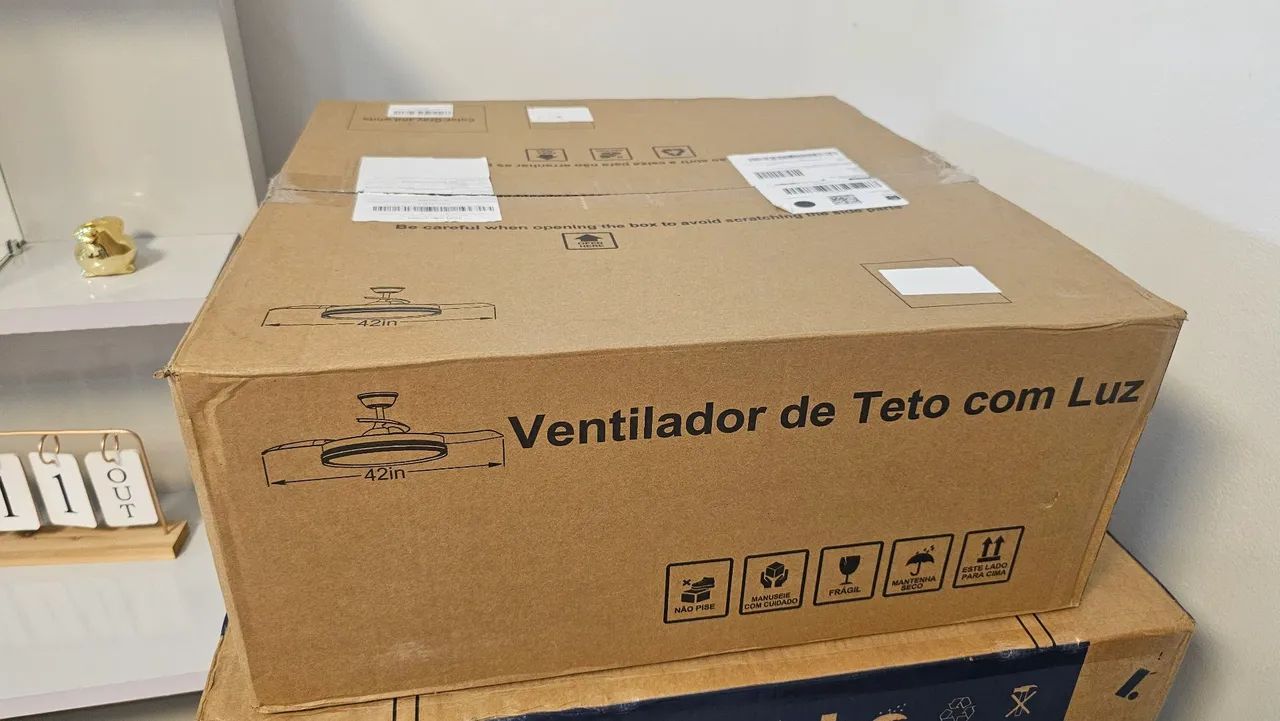 Ventilador retrátil com luminária  - Foto 2