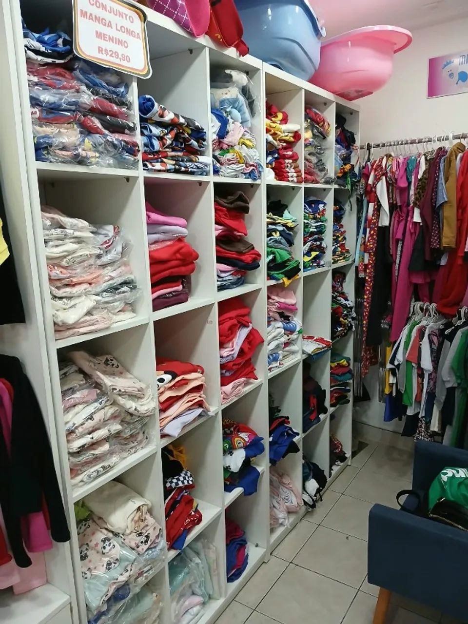 Vendo loja montada roupa infantil - Foto 5