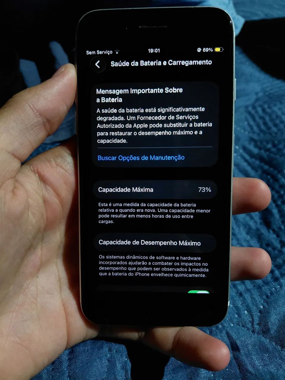Iphone se 2020 de 128gb na cor branca  - Foto 5