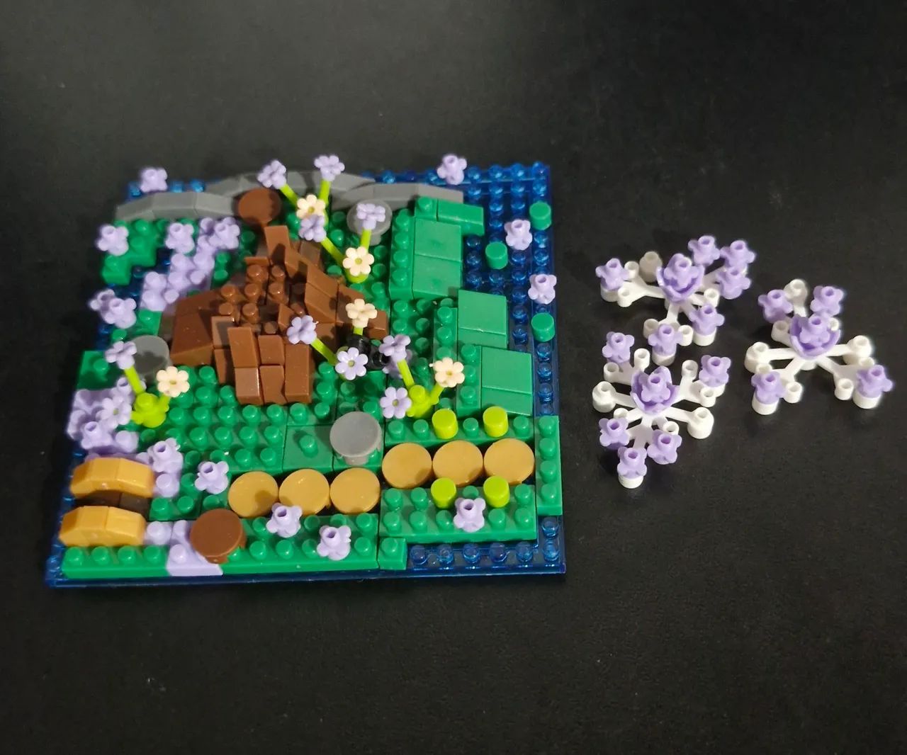 Lego Árvore de Cerejeira Roxa - Foto 2