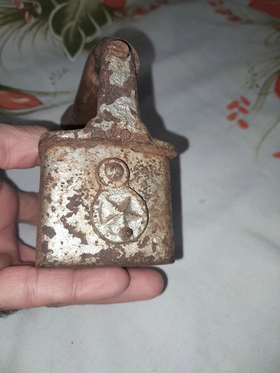 Mini ferro de passar roupa antigo  - Foto 2