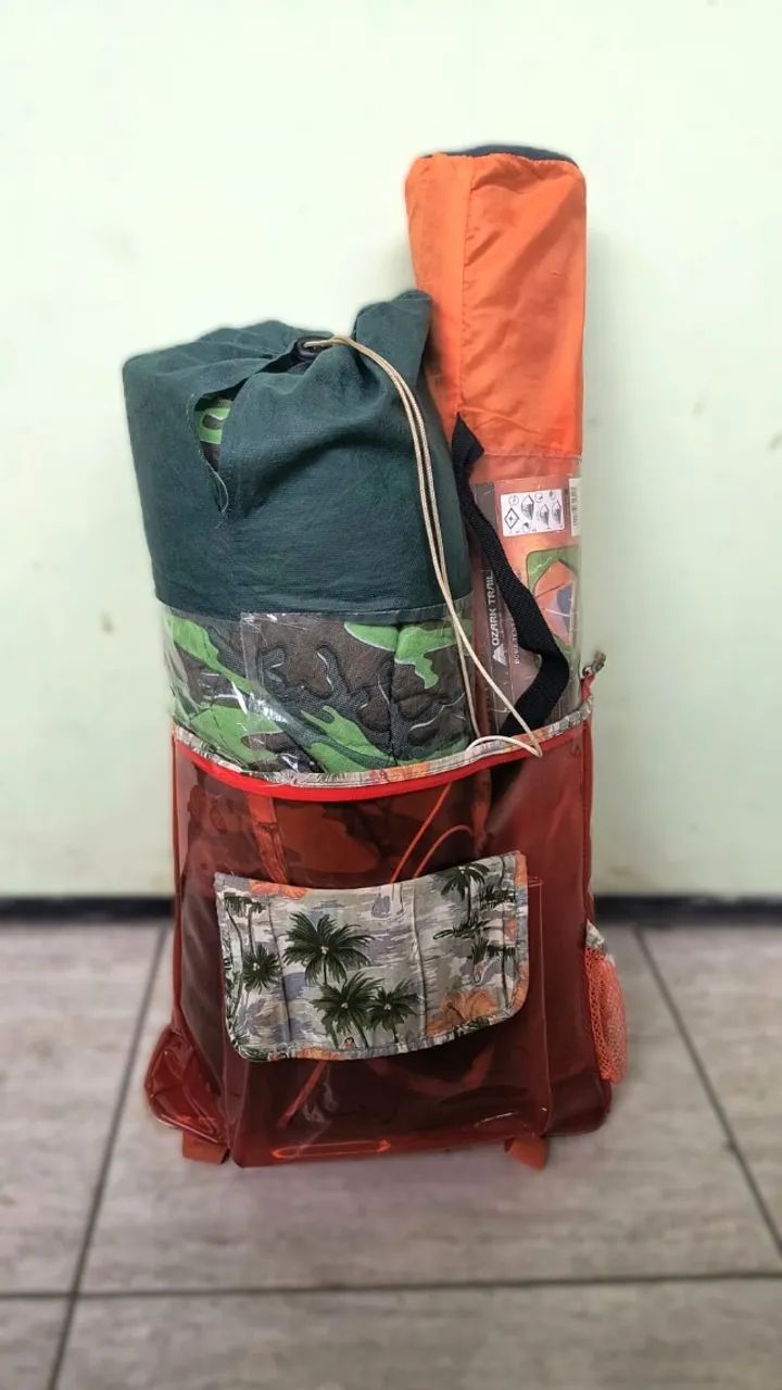 Barraca + Colchonete Acampamento NOVO