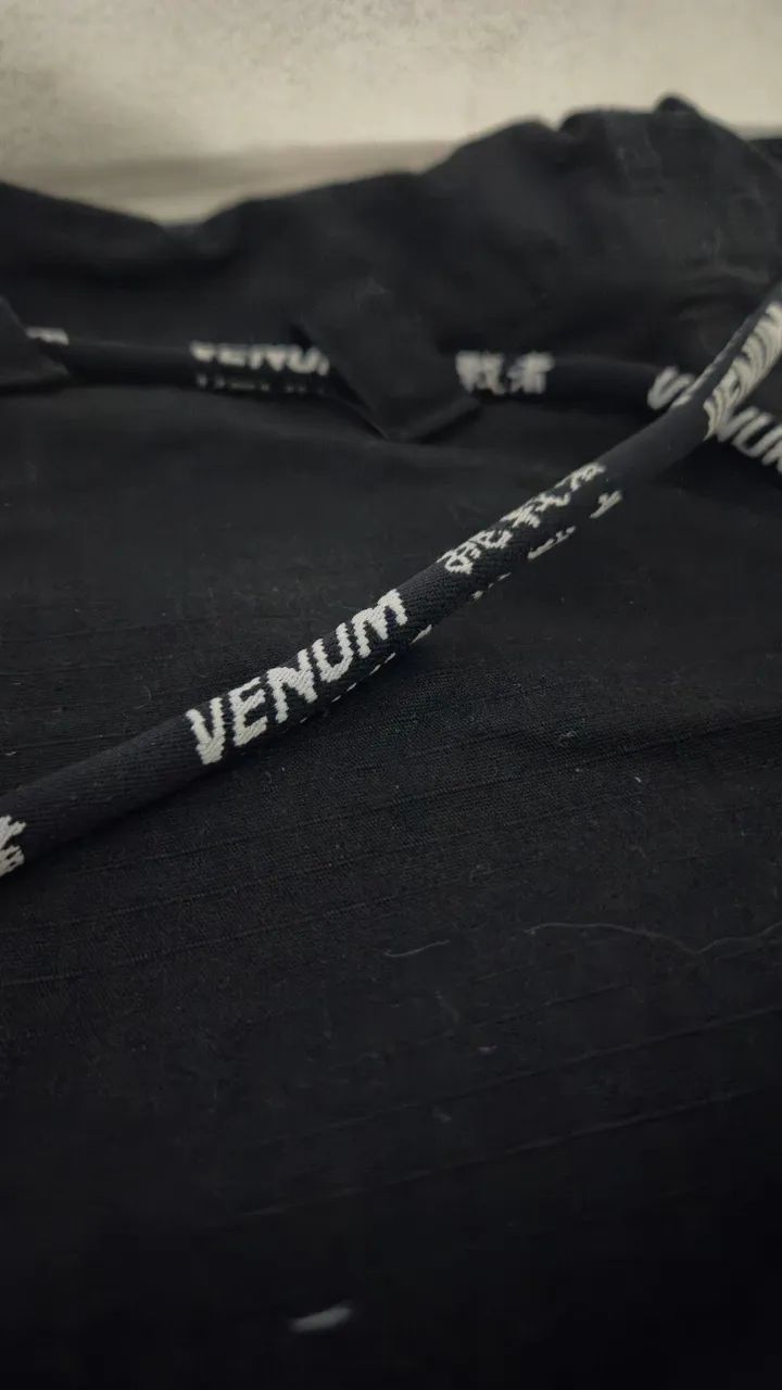 KIMONO PRETO VENUM A1 ULTRALIGHT JIU-JITSU  - Foto 3