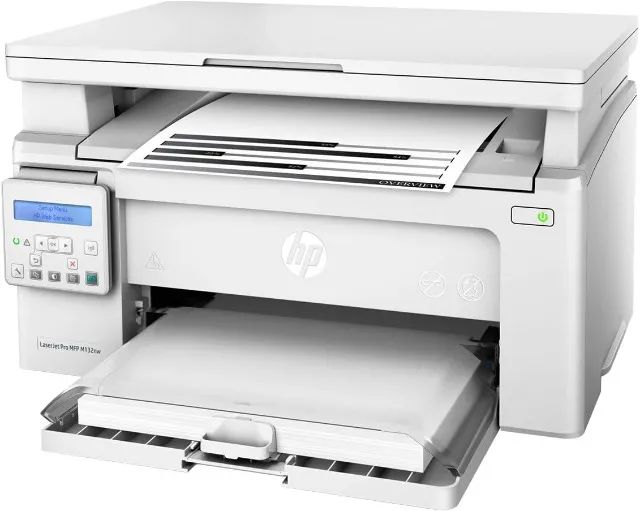Impressora Multifuncional HP Laser M132NW monocromática, imprime, cópia e scaner - Foto 4