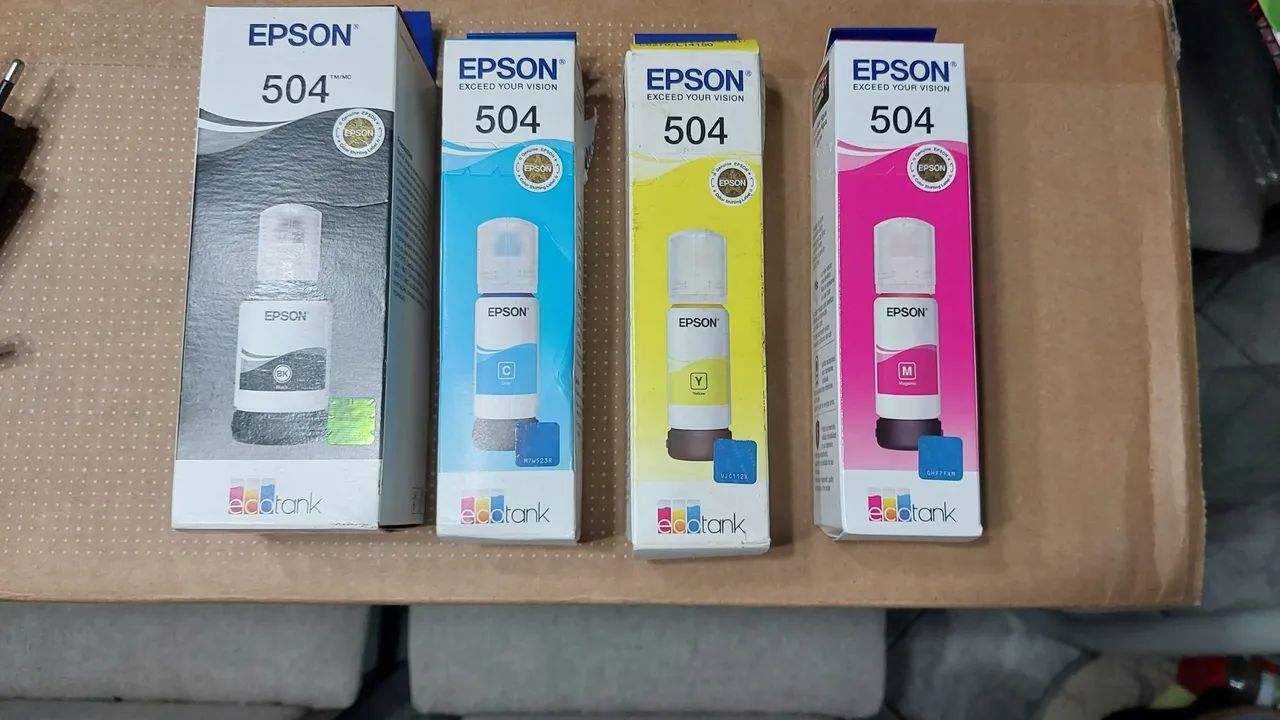 Kit de tintas EPSON 504 - Foto 2