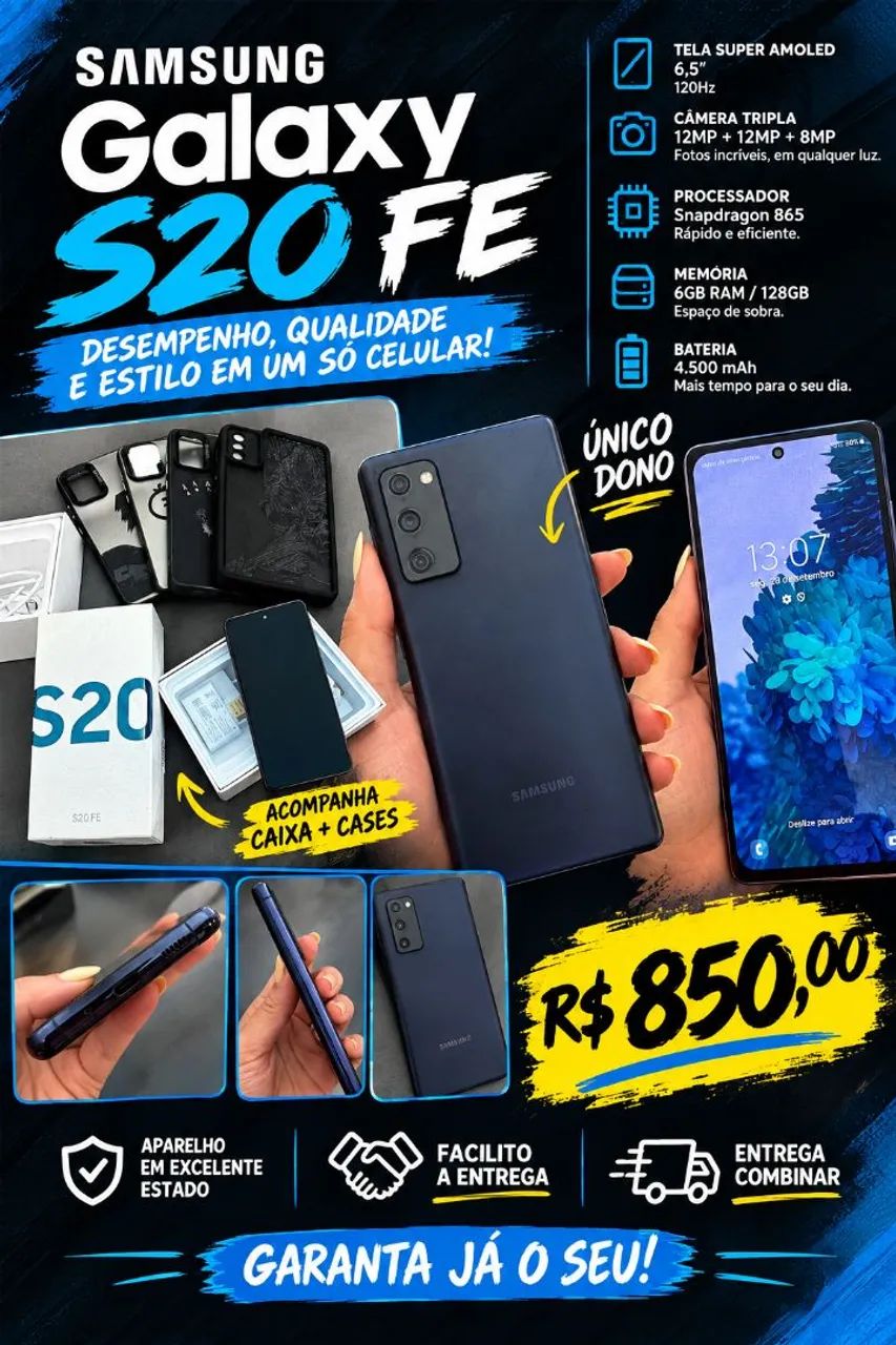 Galaxy S20fe muito novo  - Foto 5