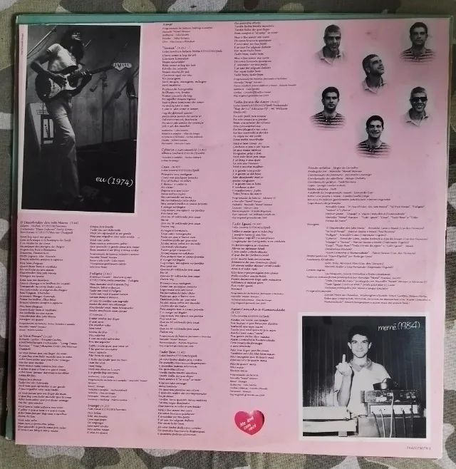 Vinil LP Lulu Santos - Eu e Memê, Memê e Eu (1995) Pop / Disco / Remix - Foto 4