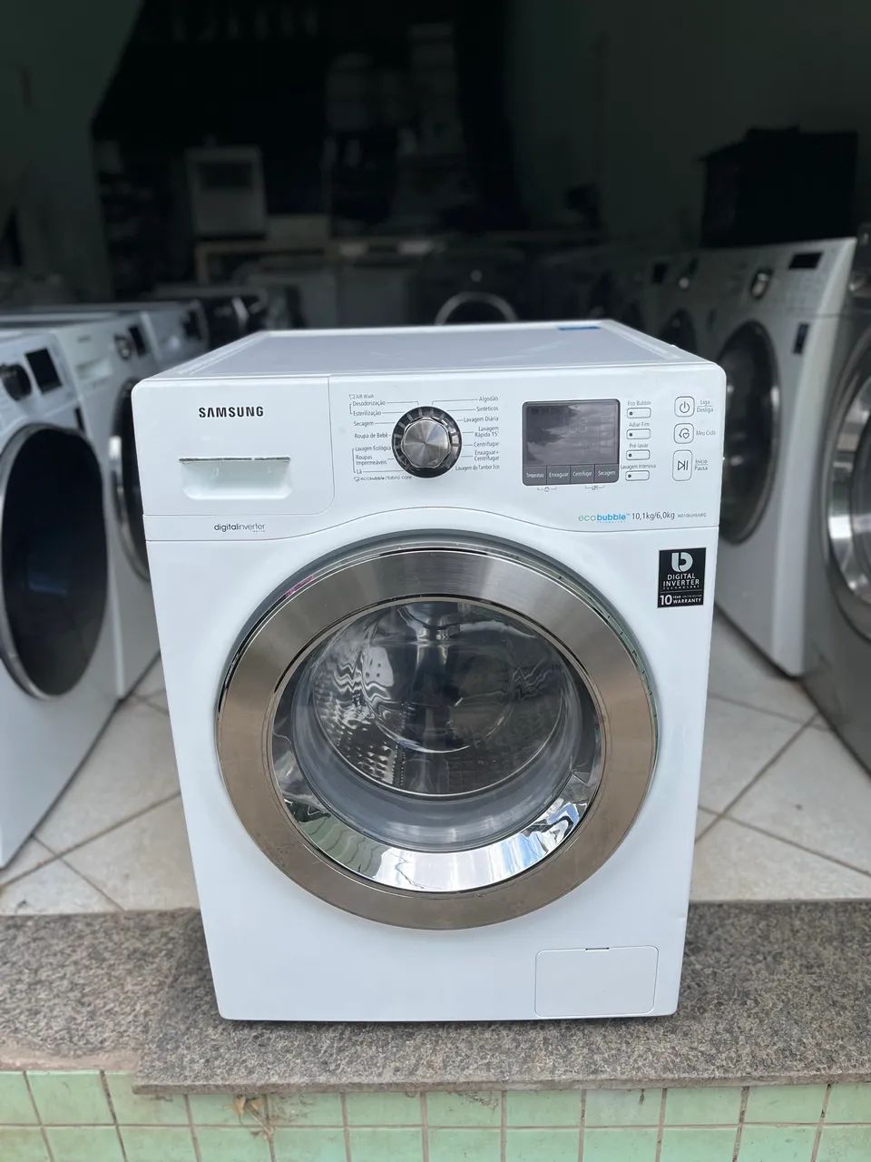 Lava e seca Samsung 10.1 KG ecobubble  - Foto 4