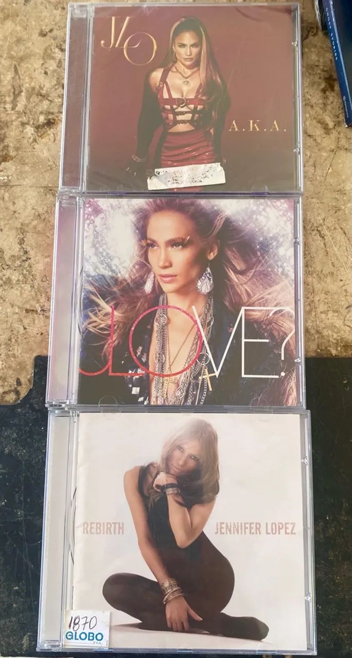 Cds Jennifer Lopez - A.K.A., Love? e Rebirth