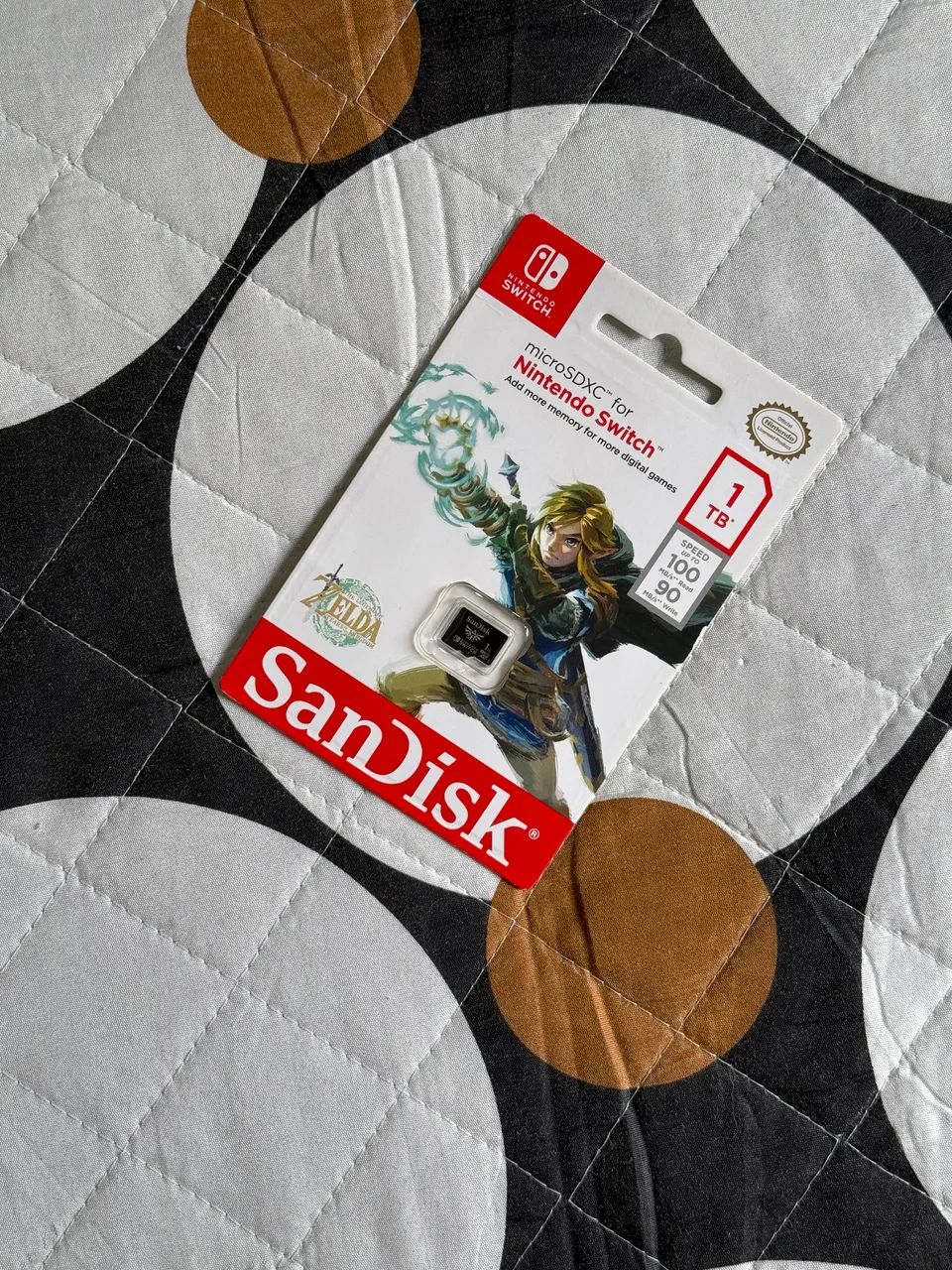   Cartão MicroSDXC 1TB Sandisk para Nintendo Switch