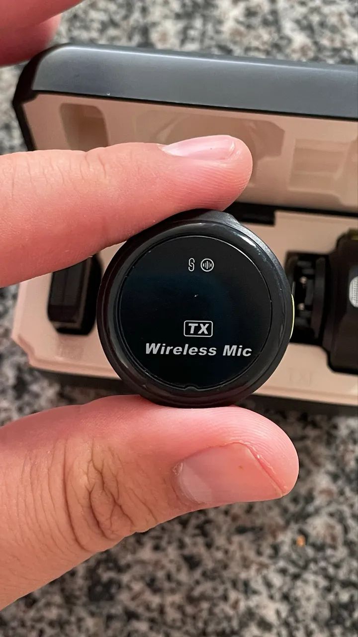 Microfone Lapela WX iPhone 8 ao 14 - Foto 3