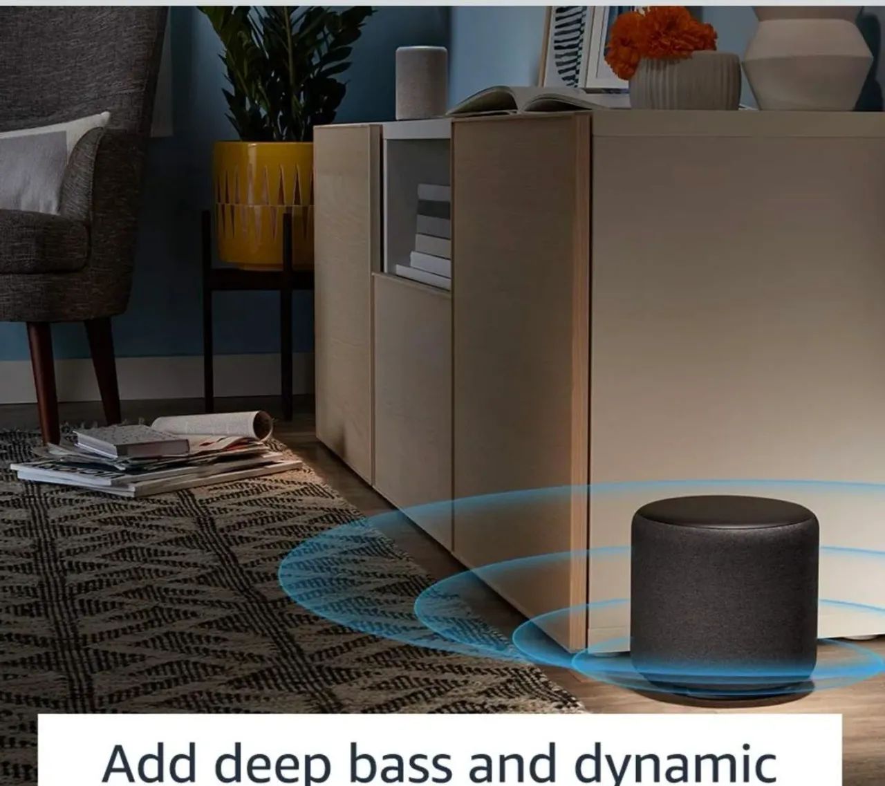 Amazon Echo Sub Original - Subwoofer para Alexa - Novo sem uso - Foto 4