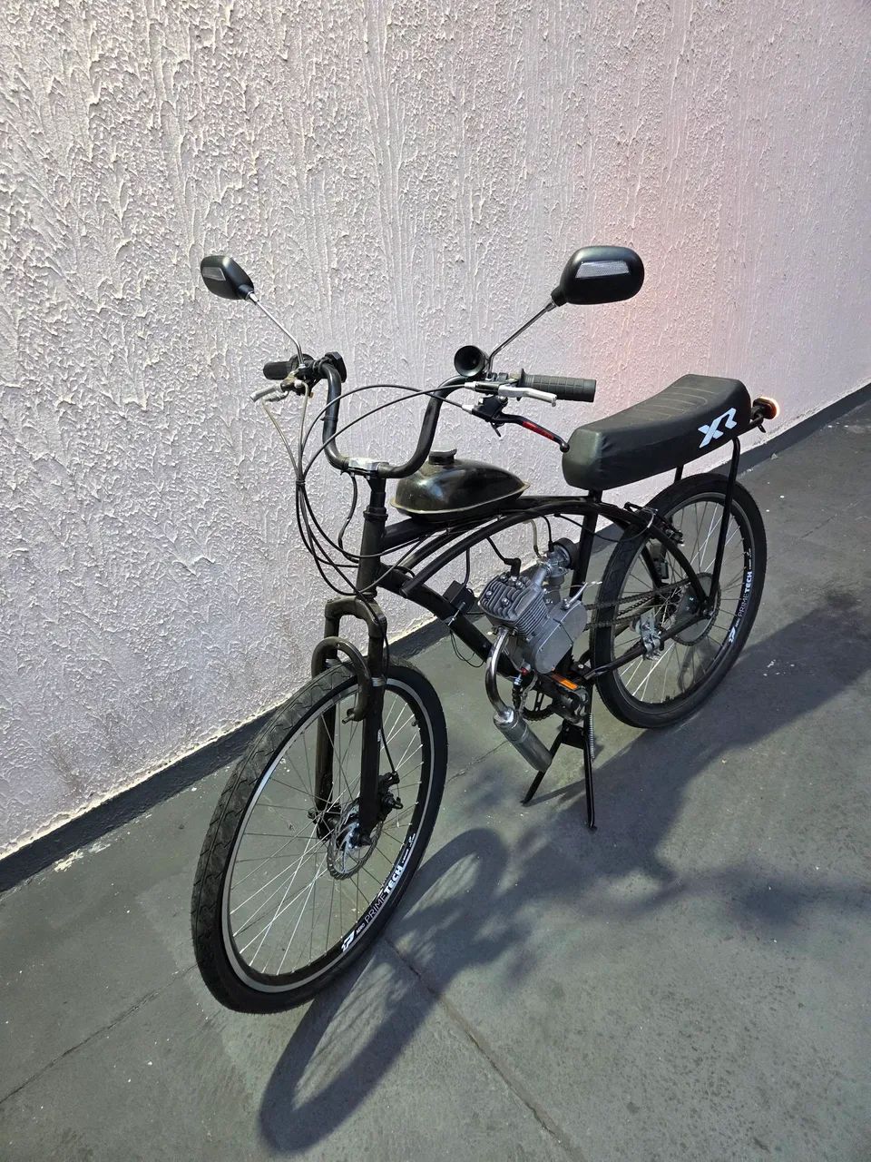 Bicicleta Motorizada 80cc Aro 26 Semi Nova - Completa - Foto 2