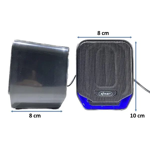 Mini Caixa de Som Para PC 12W RMS - Knup - Foto 4