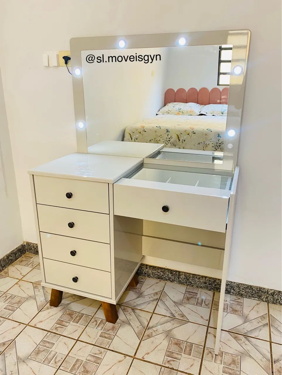 Penteadeira Camarim mel - Promoção 