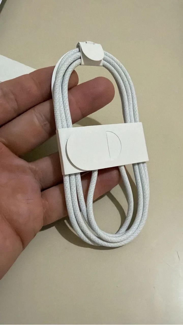 Carregador 20w Original e Cabo Original IPhone 15 em Diante - Foto 2