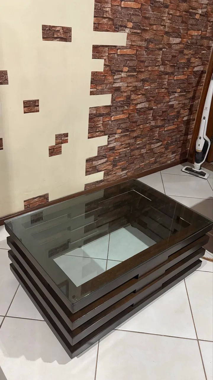 Mesa de centro design moderno vazado - Foto 2