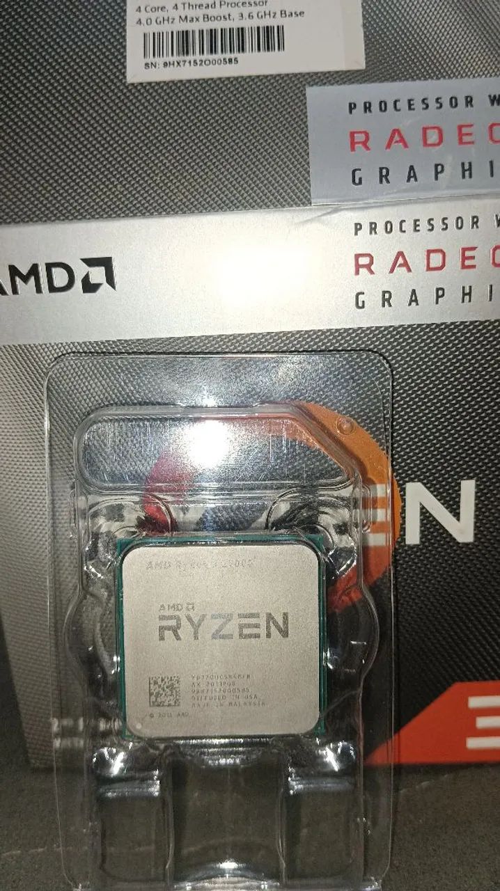 AMD Ryzen 3200G - Foto 3