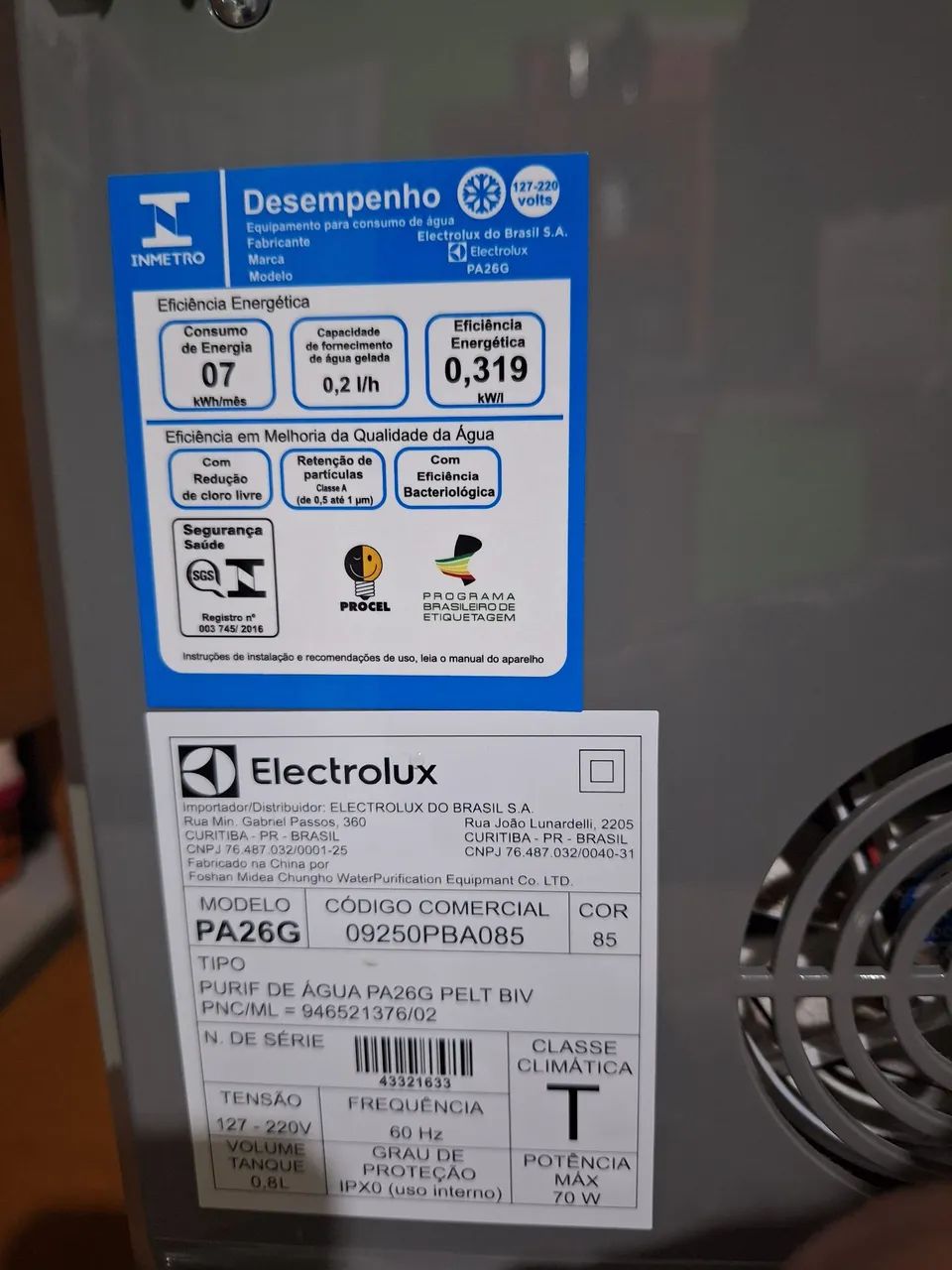 Purificador de água electrolux - Foto 3