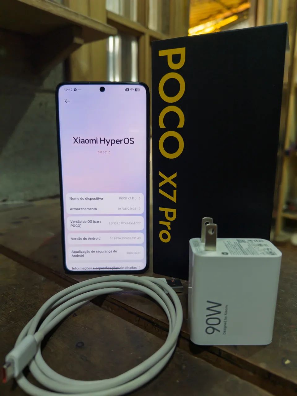 POCO X7 PRO 256GB E 12GB DE RAM - Foto 5