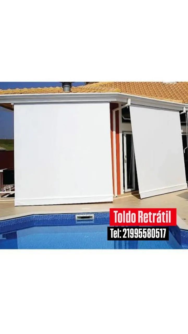 Toldo. Retrátil de Lona.