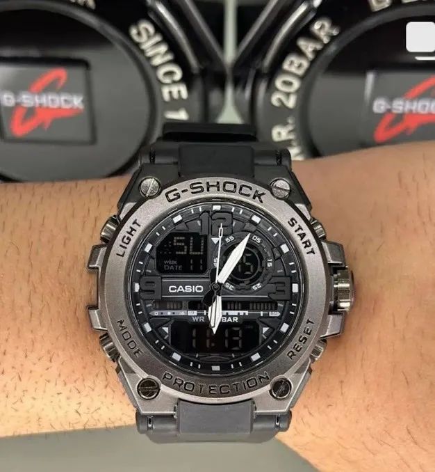 Casio G-shock cabeça de Aço - Acessórios - Conjunto Vivi Xavier